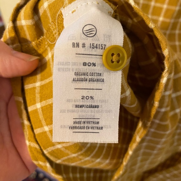 Men’s Organic Cotton Shirt NWT - Picture 3 of 4